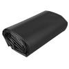 Durable Flexible Pond Liner, 3 x 3 m and 18 x 100 cm, 0.2 mm Thick, Black Waterproof Membrane view 1
