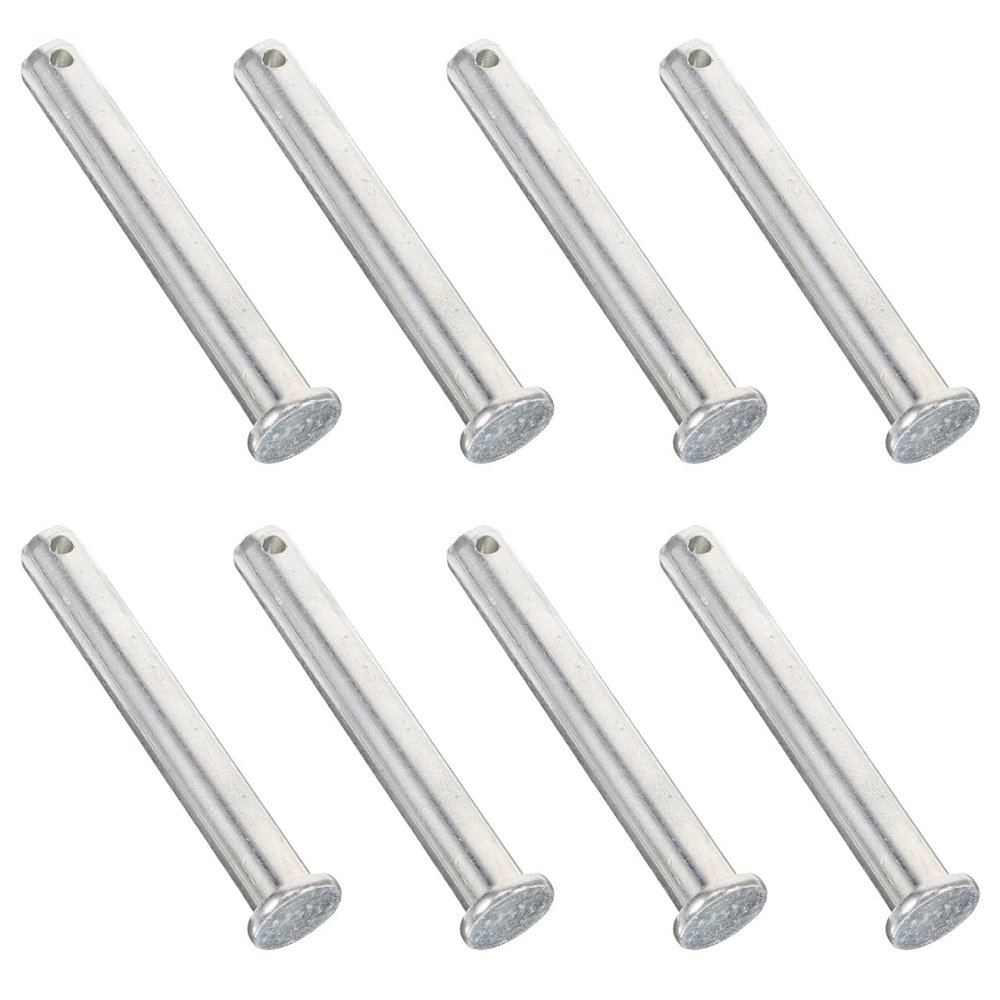 Scaffold Locking Bolt M8 x 75, Replacement, 1 Set, Silver Metal