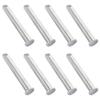 Scaffold Locking Bolt M8 x 75, Replacement, 1 Set, Silver Metal view 1