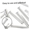 Scaffold Locking Bolt M8 x 75, Replacement, 1 Set, Silver Metal view 3