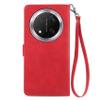XFDSFDL Flip Wallet Case for Honor X9c / X60 Pro (6.78-inch), Red view 3