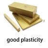 Brass Sheet, 200 mm Copper Rectangular Solid Metal Sheet, 1 Pc, Brass Flat Strips, 10 x 50 mm view 3