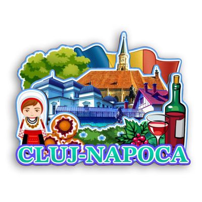 Quwsne Cluj-Napoca, Romania Refrigerator Magnet