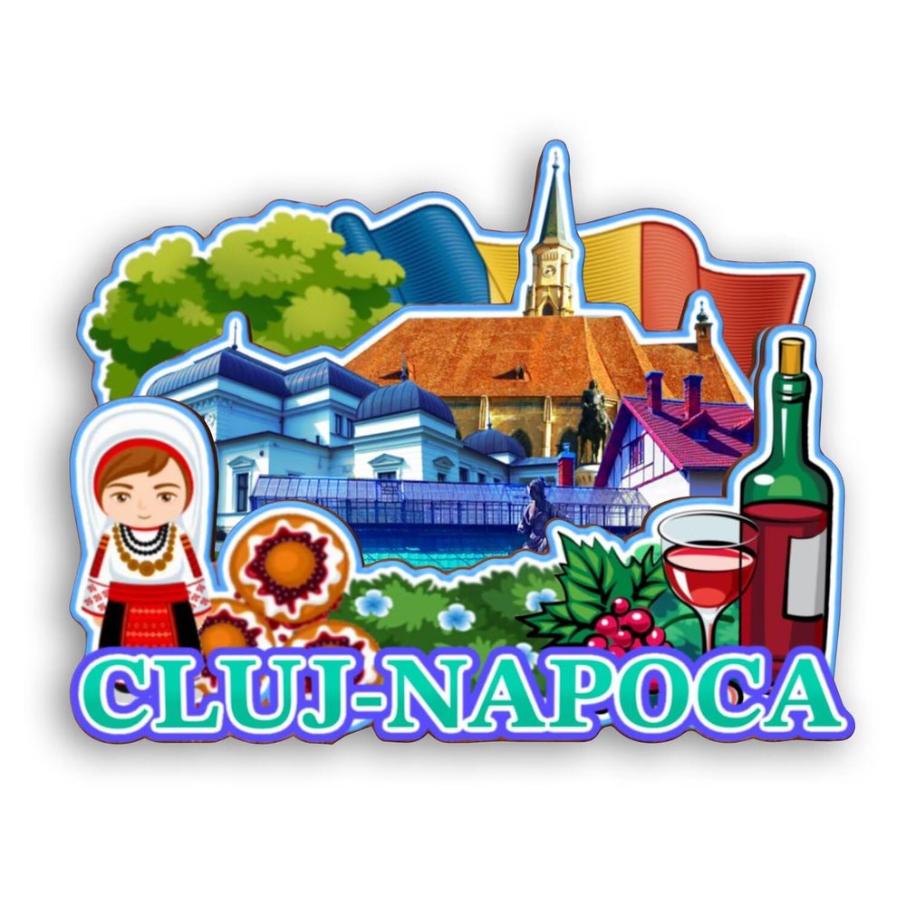 Quwsne Cluj-Napoca, Romania Refrigerator Magnet