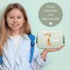 4youDesign Personalized Kids' Midi Lunch Box, Green, with Name and Squirrel Design view 2