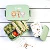 4youDesign Personalized Kids' Midi Lunch Box, Green, with Name and Squirrel Design view 3