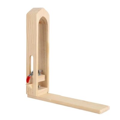 XPJYUA Wooden Stitching Pony Clamp for Leathercraft, 1-Piece