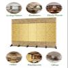 Freestanding Folding Room Divider with 3–7 Panels and Wheels, Reversible Privacy Screen for Living Room, Office, or Hotel, 160 cm High view 2