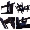 CAFIEDR TV Stand, TV Wall Mount, Dual-Screen TV Ceiling Mount for 32–60-Inch TVs, Height-Adjustable Telescoping TV Mount, 110 lb Capacity view 3