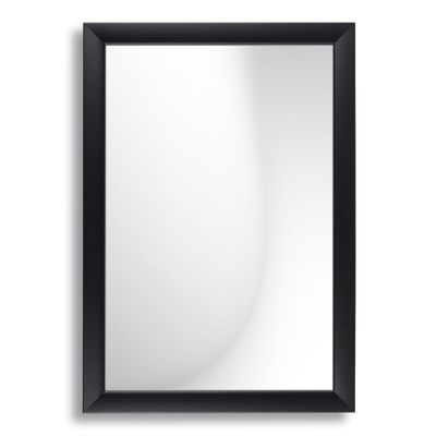 Infantasie N3 Custom-Made Wall Mirror with Frame, 55 x 75 cm, Matte Black