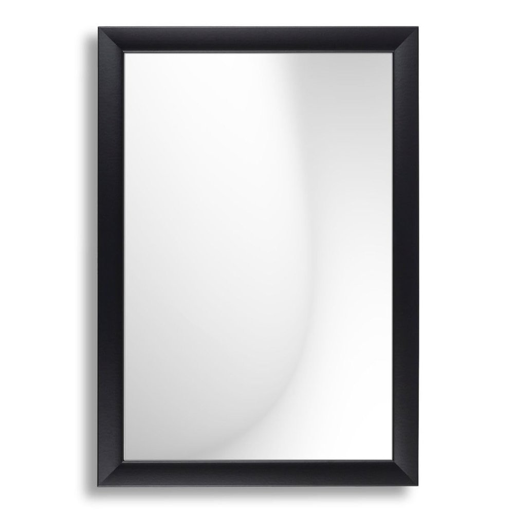 Infantasie N3 Custom-Made Wall Mirror with Frame, 55 x 75 cm, Matte Black