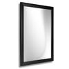 Infantasie N3 Custom-Made Wall Mirror with Frame, 55 x 75 cm, Matte Black view 2