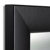 Infantasie N3 Custom-Made Wall Mirror with Frame, 55 x 75 cm, Matte Black view 4