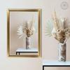 Infantasie N3 Wall Mirror with Frame, Made to Measure, 55 x 65 cm, Gold view 3