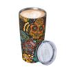 WSHFFILO Printed Stainless Steel Skull Tumbler for Cars view 3