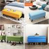 LZDRETUQ Home Multifunctional Storage Bench, Cotton-Linen Upholstered Ottoman, 100 x 45 x 40 cm view 4