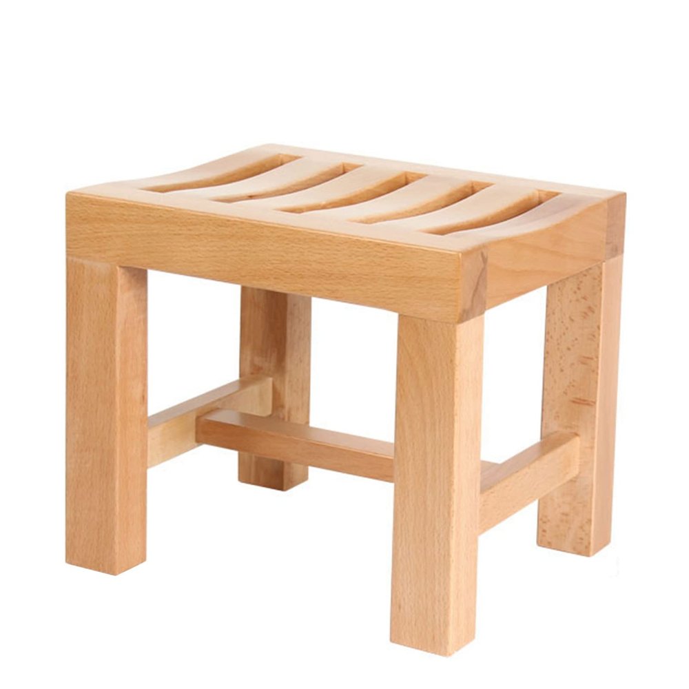CUAJHNPX Bathroom Stool, Non-Slip Bath Bench, Shower Stool for Pregnant Women, Indoor or Outdoor (Size: 30 x 24.5 x 26 cm)