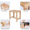 CUAJHNPX Bathroom Stool, Non-Slip Bath Bench, Shower Stool for Pregnant Women, Indoor or Outdoor (Size: 30 x 24.5 x 26 cm) view 3
