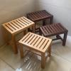 CUAJHNPX Bathroom Stool, Non-Slip Bath Bench, Shower Stool for Pregnant Women, Indoor or Outdoor (Size: 30 x 24.5 x 26 cm) view 4