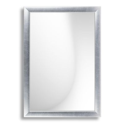 Infantasie N3 Made-to-Measure Wall Mirror with Frame, 70 x 110 cm, Silver