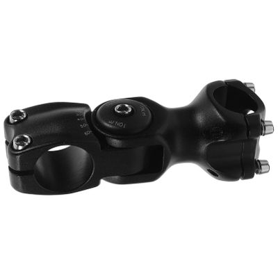 YARNOW Adjustable Bicycle Stem Riser 25.4 x 90 mm Aluminum Alloy for Mountain Bikes