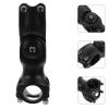 YARNOW Adjustable Bicycle Stem Riser 25.4 x 90 mm Aluminum Alloy for Mountain Bikes view 2