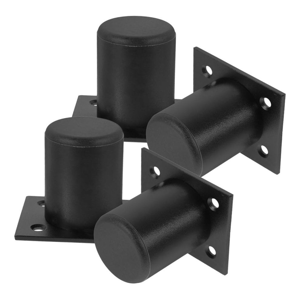 TEHAUX 4-Piece Adjustable Aluminum Furniture Legs for Cabinets, Tables and Chairs