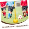 Toddmomy Foldable Soccer Agility Training Pole view 4