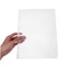 11-Hole A4 Binder Sleeves, Transparent, 100 PP Clear Sleeves view 4