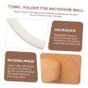 Wood Towel Holder, Classic, Space-Saving, No Drilling for Bathroom view 2