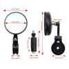 JHYBDP Adjustable Bar-End Rearview Mirrors for Kawasaki Z650RS and Z900, 1 Pair view 2