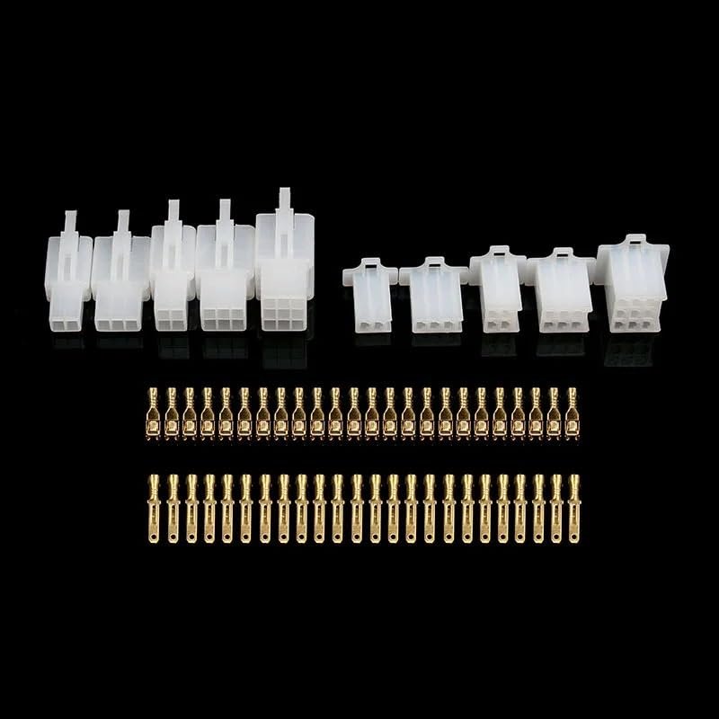 580-Piece 2.8 mm Automotive Electrical Male and Female Cable Terminal Connector Kit