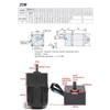 4RK25GN-C 25 W Reversible Gear Motor, 220 V AC, Adjustable Speed, 31 rpm view 2