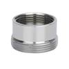 Stainless Steel Faucet Adapter M22 to M20, M18 and 1/2-Inch Threads, Style 3, 1 PC view 1