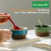 Ferenando 12-Piece Colorful Ceramic Mini Spoon Set, 12.2 cm, 6 Colors view 2