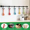 Ferenando 12-Piece Colorful Ceramic Mini Spoon Set, 12.2 cm, 6 Colors view 4