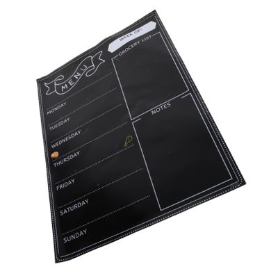 HOMSFOU Magnetic Self-Adhesive Whiteboard Sticker for Refrigerators