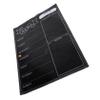 HOMSFOU Magnetic Self-Adhesive Whiteboard Sticker for Refrigerators view 1