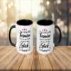 LIEBTASTISCH Mug with Saying - A Truly Great Hairstylist Is Hard to Find - Black view 4
