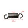 Double-Hook Tension Springs, 3.5 mm Wire, 37 mm OD, 220 mm Free Length, 2-Pack view 2