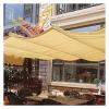 CVERTHAF Retractable Wave Shade Sail, HDPE, 95% UV Protection, with Mounting Kit (2.8 x 15 m / 9.19 x 49 ft) view 4