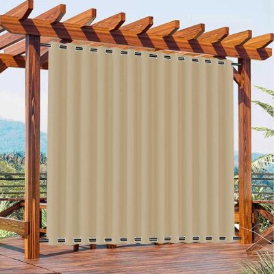 Waterproof Outdoor Patio Blackout Curtains