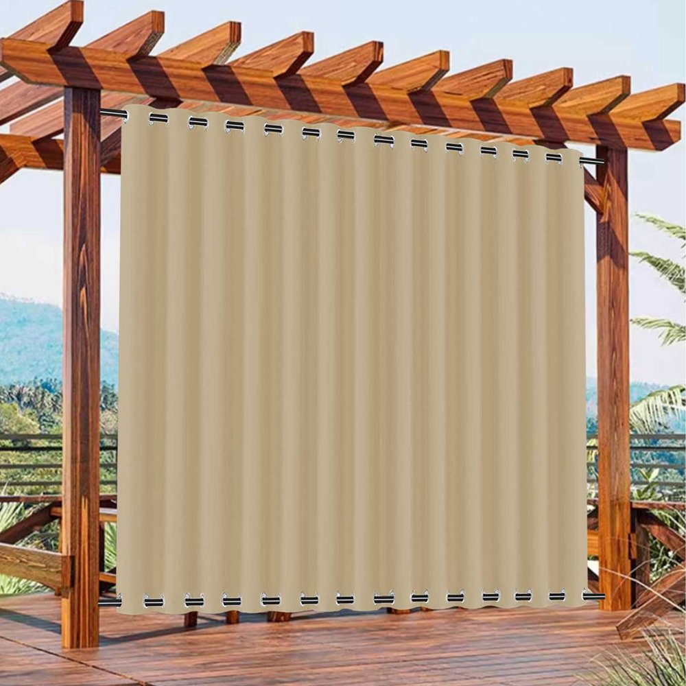 Waterproof Outdoor Patio Blackout Curtains