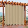 Waterproof Outdoor Patio Blackout Curtains view 1