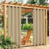 Waterproof Outdoor Patio Blackout Curtains view 2