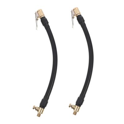 NUOBESTY Pump Extension Hose with Valve Clip, Quick Connector and 2 Copper Pieces