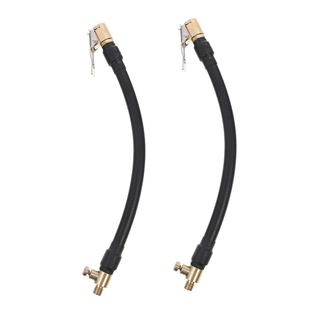 NUOBESTY Pump Extension Hose with Valve Clip, Quick Connector and 2 Copper Pieces