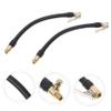 NUOBESTY Pump Extension Hose with Valve Clip, Quick Connector and 2 Copper Pieces view 2