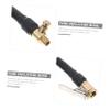NUOBESTY Pump Extension Hose with Valve Clip, Quick Connector and 2 Copper Pieces view 3