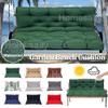 Waterproof Outdoor Swing Cushion for 2/3-Seater Bench, Light Coffee, 150 x 100 x 10 cm view 4